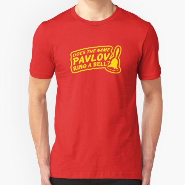 Does the Name Pavlov Ring a Bell? Slim Fit T-Shirt
