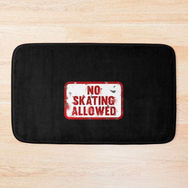 Item preview, No skating allowed rusty sign skater designed and sold by Captain-Jackson.