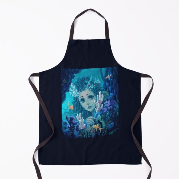 Item preview, Blue Cute Underwater Mermaid Mermay designed and sold by Papaya-Prints.