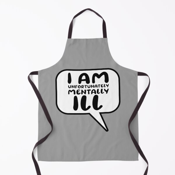 Item preview, Speech Bubble: I am Unfortunately Mentally Ill designed and sold by SomeDesignThing.