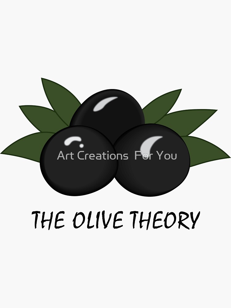"The olive theory of himym" Sticker for Sale by aleynanuhveren Redbubble