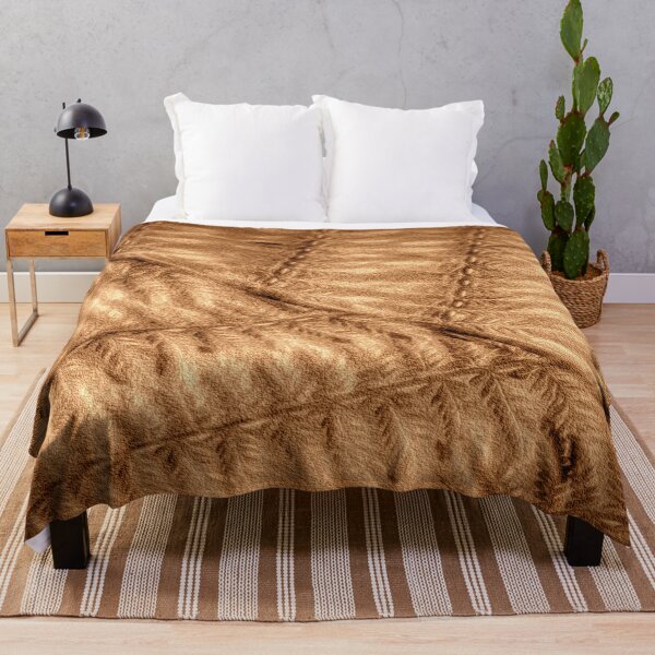 Item preview, Athmospheric caramel brown fern designed and sold by SulkaCreative.