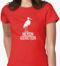 Heron Addiction Women's Fitted T-Shirt