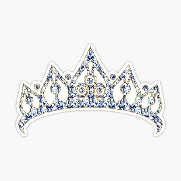 Crown Sticker for Sale by gracie-doodles