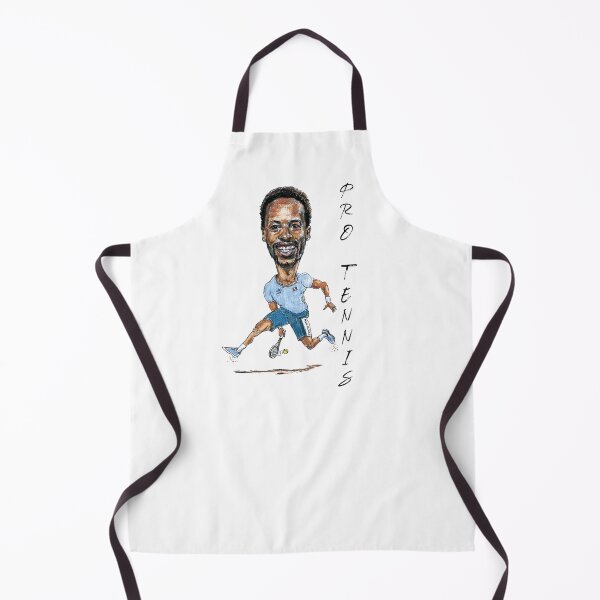 Item preview, Gael Monfils Pro Tennis caricature designed and sold by dizzycatbiz.