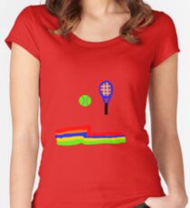 What A Racquet! Women's Fitted Scoop T-Shirt