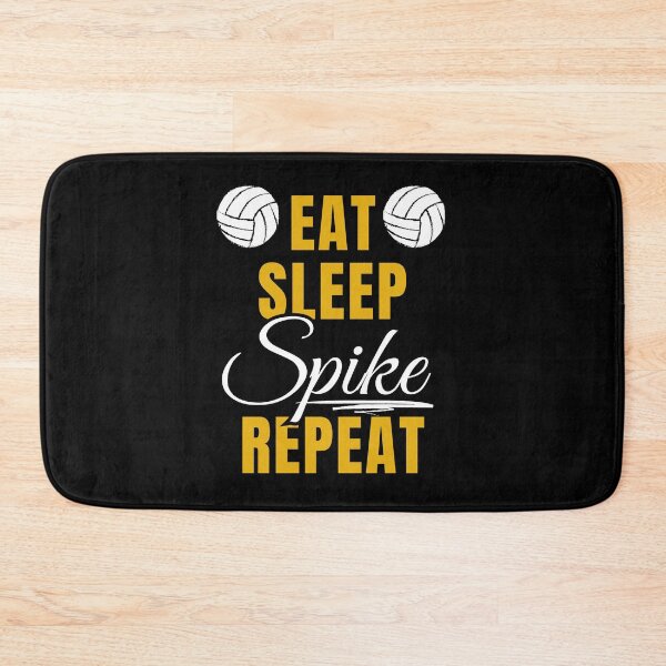 Item preview, funny volleyball - eat, sleep, spike, repeat designed and sold by RomualdGR.