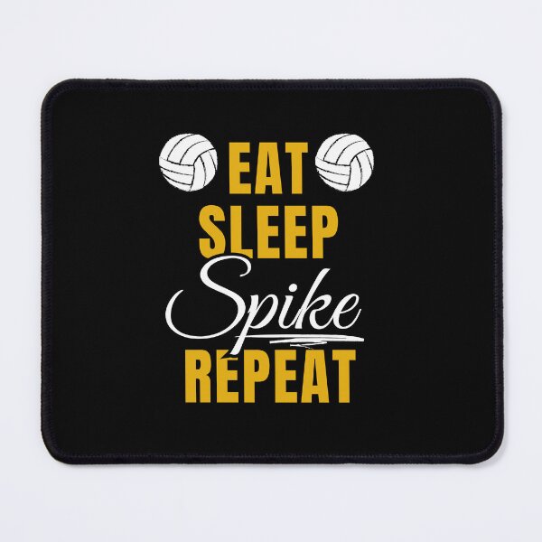 Item preview, funny volleyball - eat, sleep, spike, repeat designed and sold by RomualdGR.