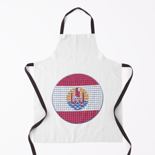 Item preview, French Polynesia Flag Rounded - Squares Pixel designed and sold by MoonElite.
