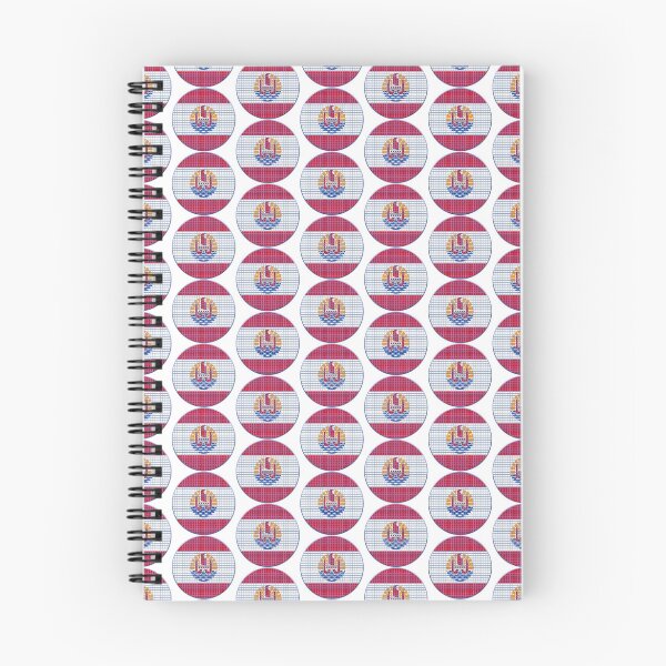 Item preview, French Polynesia Flag Rounded - Squares Pixel  designed and sold by MoonElite.