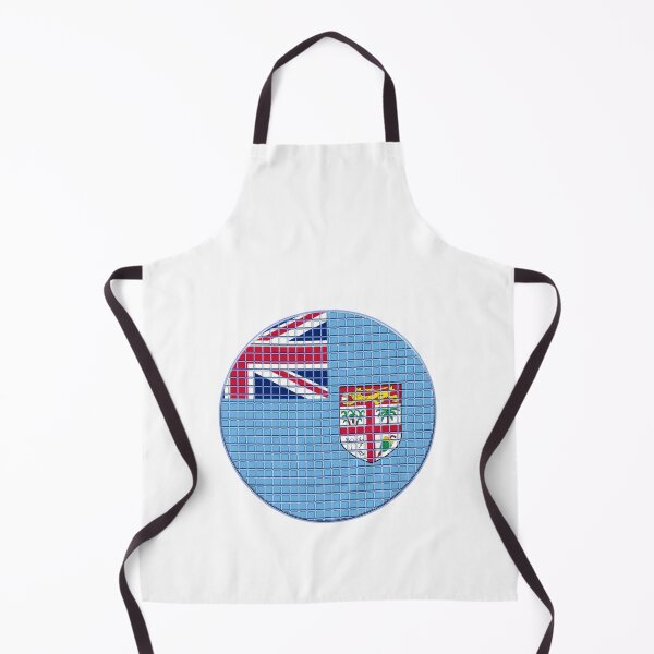 Item preview, Fiji Flag Rounded - Squares Pixel designed and sold by MoonElite.