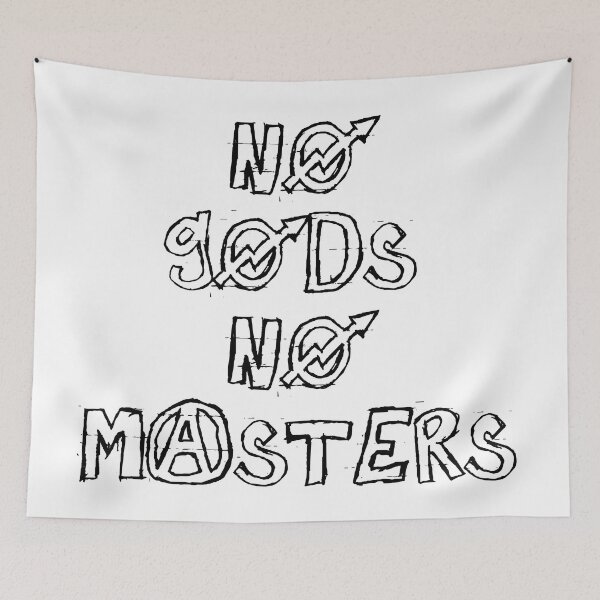 Item preview, No Gods No Masters designed and sold by theocelotuk.
