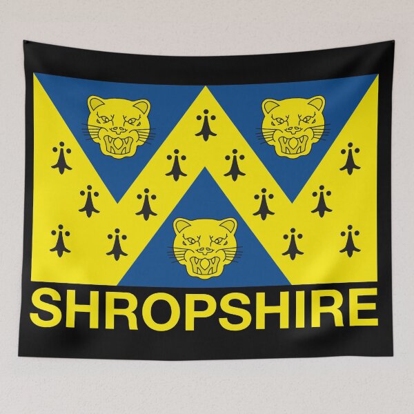 Item preview, Shropshire County Flag - England  designed and sold by CityNoir.