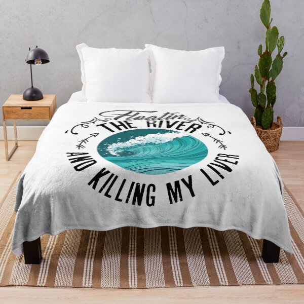 Item preview, Floatin the river and killing my liver designed and sold by Best-Designers.