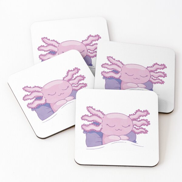 Item preview, Sleeping Axolotl designed and sold by Digital-Zoo.