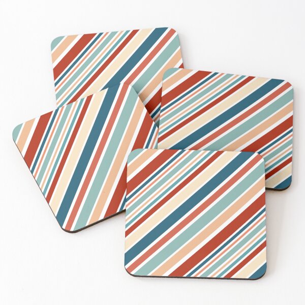 Item preview, Colorful diagonal stripes design designed and sold by BattaAnastasia.