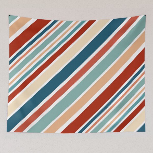 Item preview, Colorful diagonal stripes design designed and sold by BattaAnastasia.