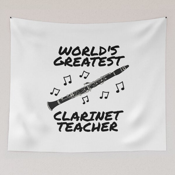 Item preview, World's Greatest Clarinet Teacher Clarinetist Woodwind Musician designed and sold by doodlerob.