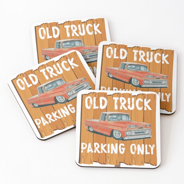 Item preview, Old truck parking only designed and sold by partsmanrod.
