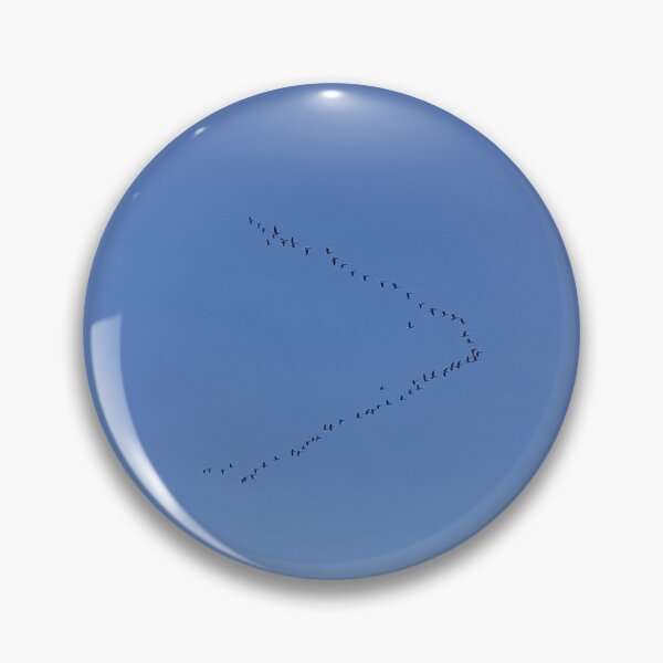 Item preview, Norfolk Skies collection - No. 4 - Geese flying home - Photo by CJ's Crafts designed and sold by CJSCRAFTS.