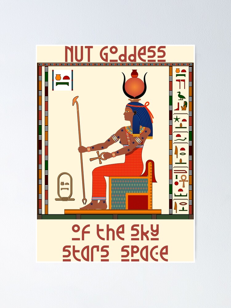 "Nut Goddess ancient egypt" Poster for Sale by CivilizActions Redbubble