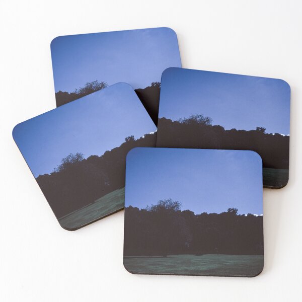 Item preview, dazecore aesthetic trail landscape photography grunge vintage blue bunch of trees beautiful sky 2 designed and sold by sielexis.