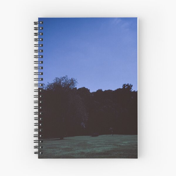 Item preview, dazecore aesthetic trail landscape photography grunge vintage blue bunch of trees beautiful sky 2 designed and sold by sielexis.