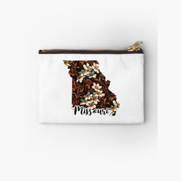 Item preview, Floral Map of USA States Missouri - Map of Missouri designed and sold by AmethystMurad.