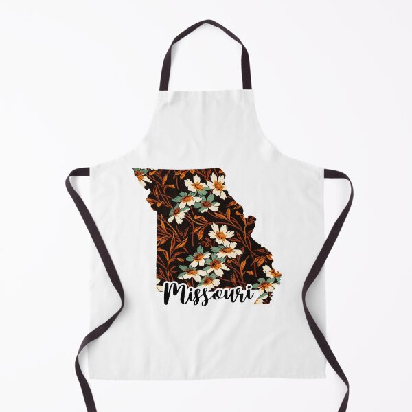 Item preview, Floral Map of USA States Missouri - Map of Missouri designed and sold by AmethystMurad.