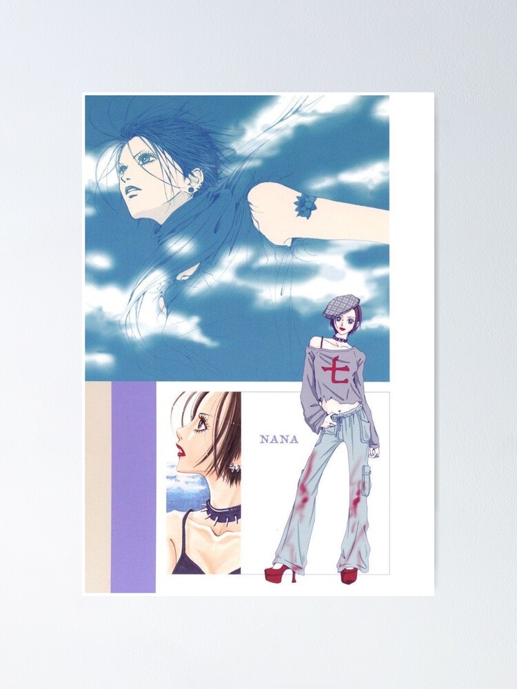 minimalist poster  Nana manga, Anime romance, Anime titles