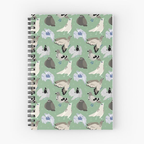 Item preview, Pigeons; Green designed and sold by Tegan Park Thwaites.