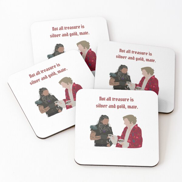 Item preview, Not All Treasure (red) designed and sold by Our Flag Means Merch.