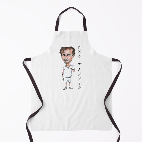 Item preview, Daniil Medvedev Pro Tennis caricature designed and sold by dizzycatbiz.