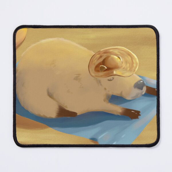 Item preview, Sleeping capybara on vacation designed and sold by Geraldine-N.