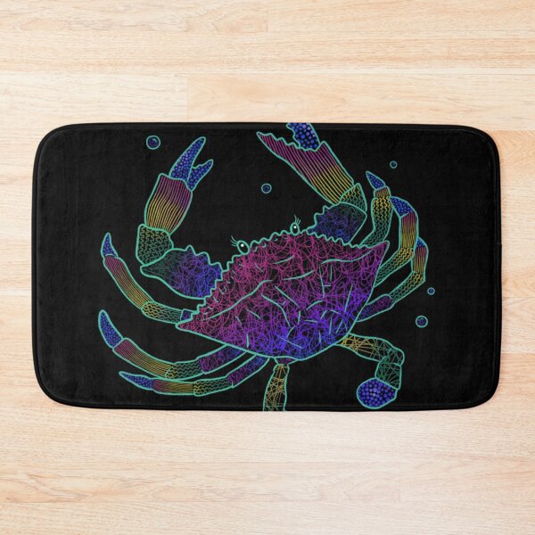 Item preview, Colorful Abstract Sea Crab With Bubbles Classic designed and sold by cordfried3h.