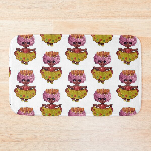 Item preview, Retro Toys Candy Land Princess Lolly Digital Painting, Single and Repeating Pattern designed and sold by Nicolette Olivier.