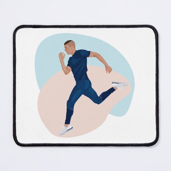 Item preview, male athlete is engaged in sports jogging designed and sold by Zhanna LL.