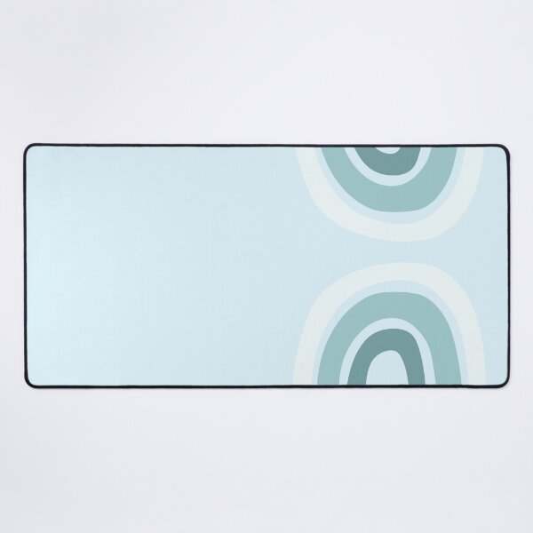 Item preview, Pastel Blue Rainbow Background designed and sold by tangelos.