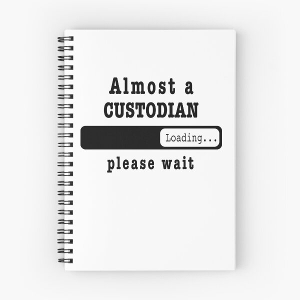Item preview, Almost a custodian Loading PLease wait, Funny custodian job shirt, christmas Birthday custodian Gift For Mens Womens Dad Husband  designed and sold by xlnv.