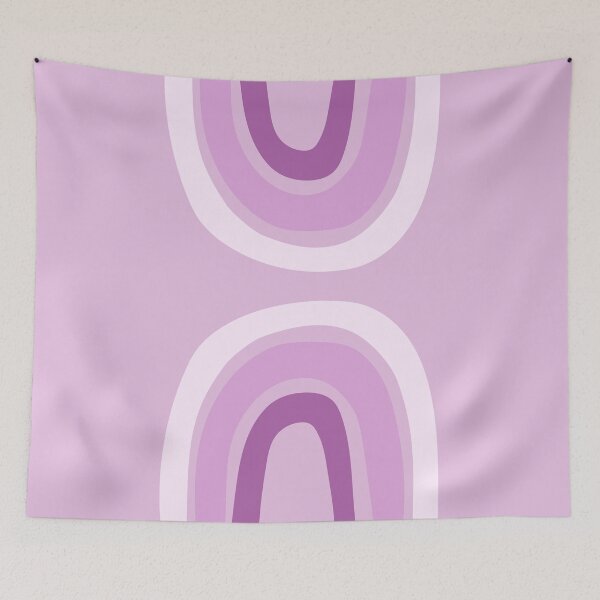 Item preview, Pastel Purple Rainbow Background designed and sold by tangelos.