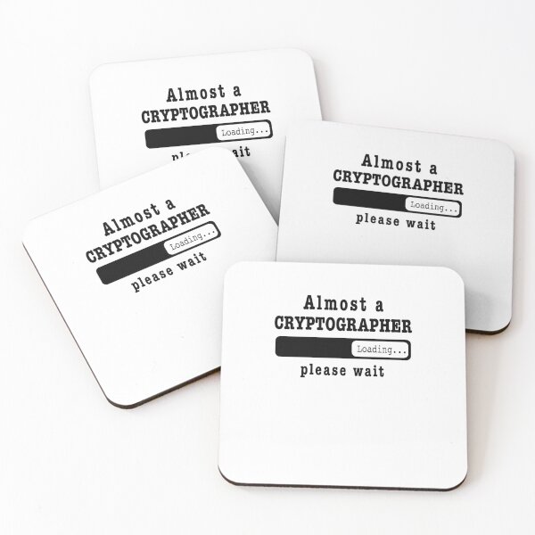 Item preview, Almost a cryptographer Loading PLease wait, Funny cryptographer job shirt, christmas Birthday cryptographer Gift For Mens Womens Dad Husband  designed and sold by xlnv.
