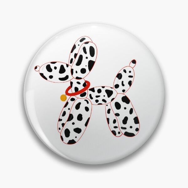 Item preview, Dalmatian Balloon Animal designed and sold by Gemimai Art.