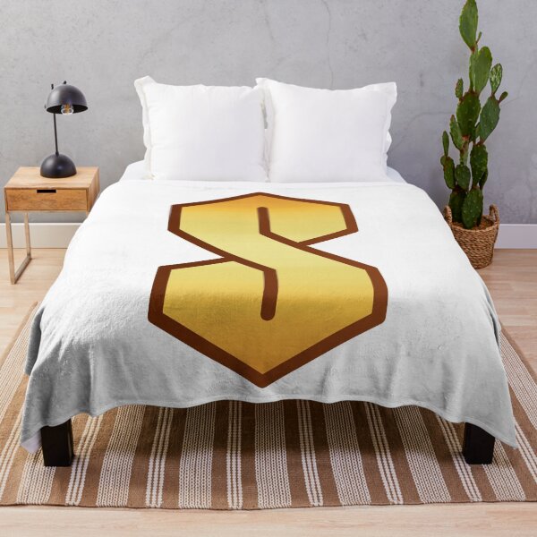 Item preview, Geometric S Nostalgia Gold designed and sold by SarcasticWords.