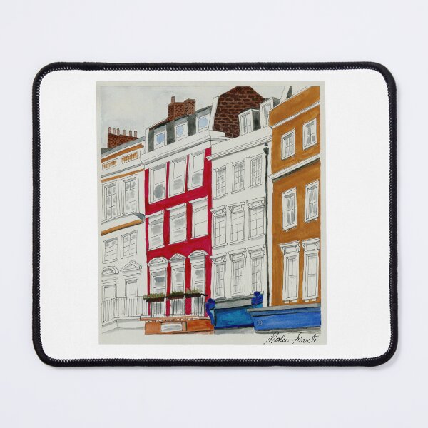 Item preview, Mayfair - London neighborhood buildings in watercolor designed and sold by Malu-Iriarte.