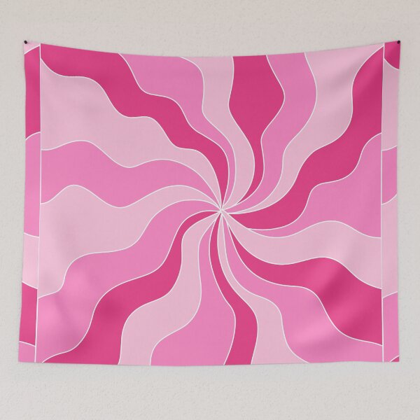 Item preview, Groovy Pink Swirl Print designed and sold by tangelos.