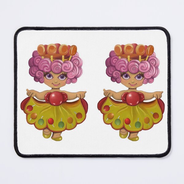 Item preview, Retro Toys Candy Land Princess Lolly Digital Painting, Single and Repeating Pattern designed and sold by Nicolette Olivier.