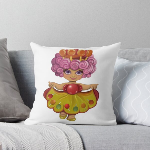 Item preview, Retro Toys Candy Land Princess Lolly Digital Painting, Single and Repeating Pattern  designed and sold by Nicolette Olivier.