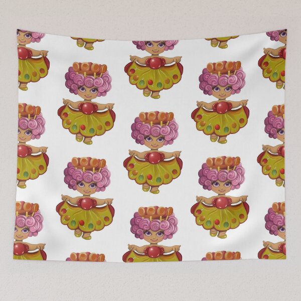 Item preview, Retro Toys Candy Land Princess Lolly Digital Painting, Single and Repeating Pattern  designed and sold by Nicolette Olivier.