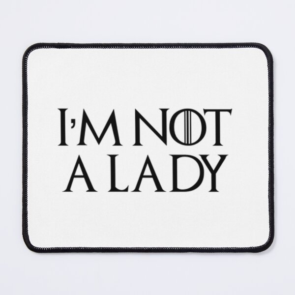 Item preview, I'm Not A Lady.  designed and sold by lindsalexandra.