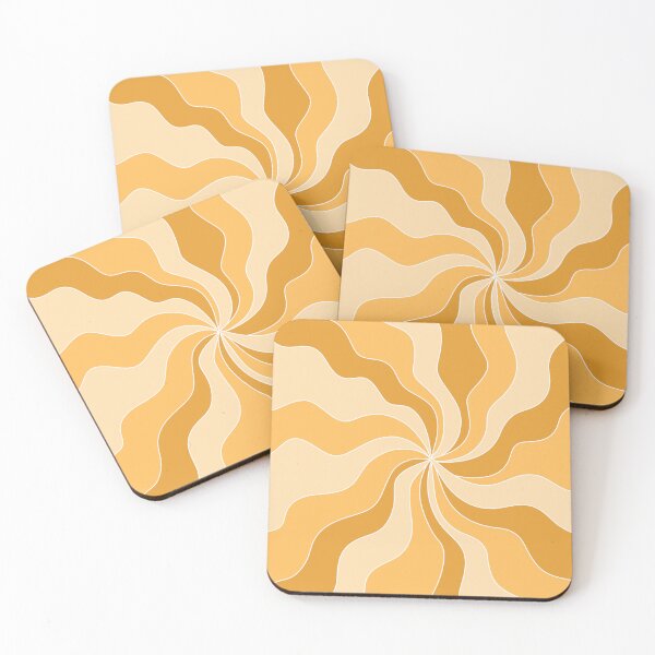 Item preview, Groovy Yellow Swirl Print designed and sold by tangelos.